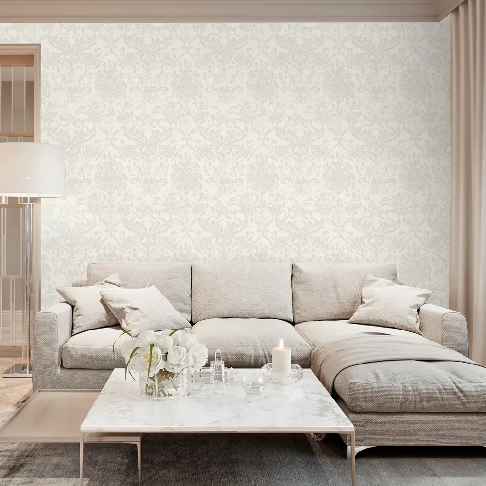 Обои флизелиновые Ateliero Azzurro бежевые 1.06 м AT281306 STLM-2013134 - Вид №2