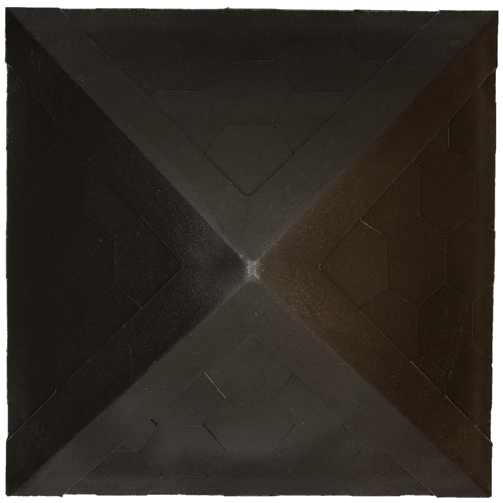 82664517 Колпак на столб полимерпесчаный 1.5 кирпич коричневый Santreyd  - Вид №2