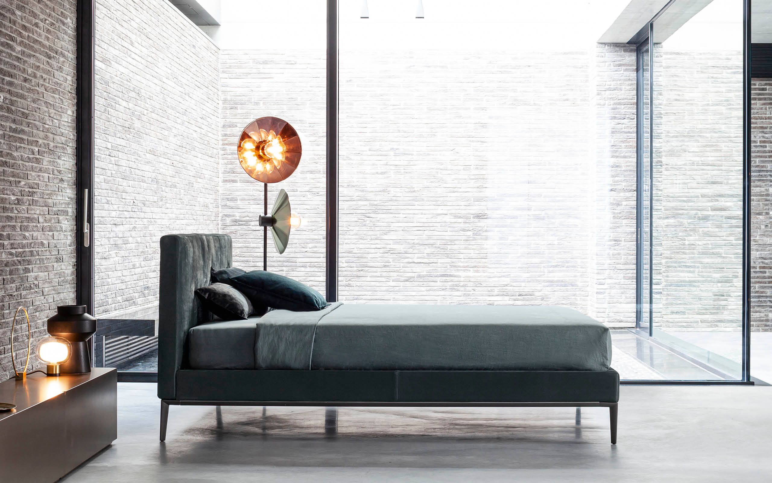 Двуспальная кровать с мягким изголовьем Twils ARCH-00091103 - Вид №5