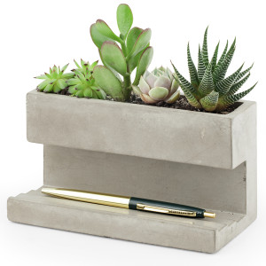 PL02-L Кашпо concrete большое Kikkerland