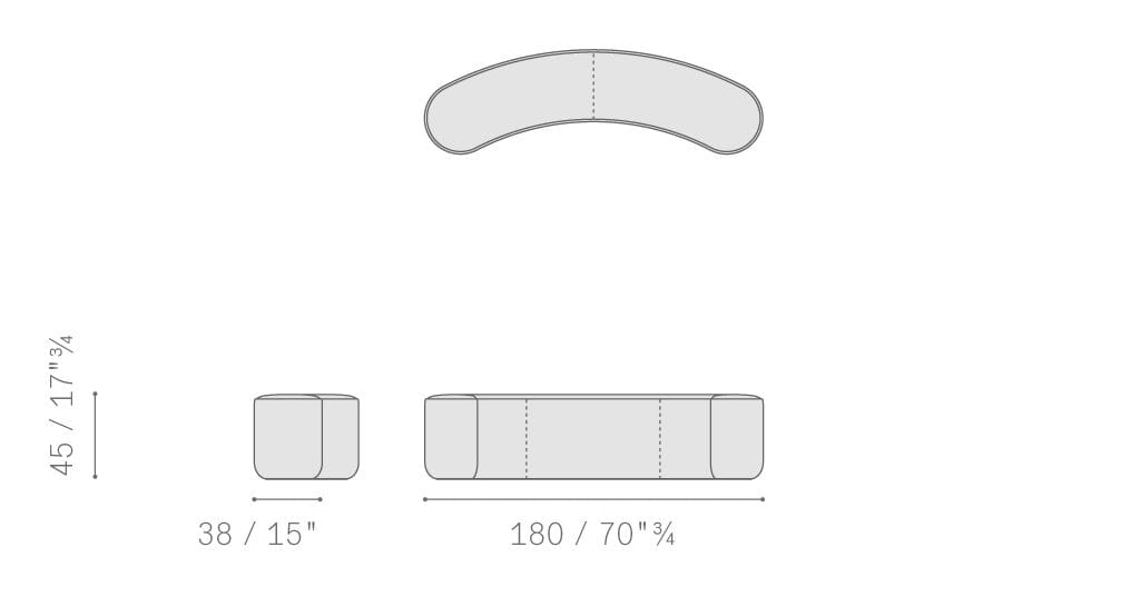 Ткань пуф Poltrona Frau коллекция-мебель и аксессуары ARCH-00135166 - Вид №7