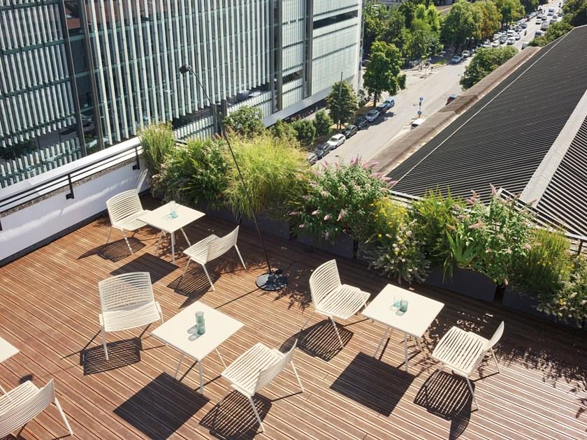 FAST Квадратный садовый стол Zebra sun-id-1482673 - Вид №1