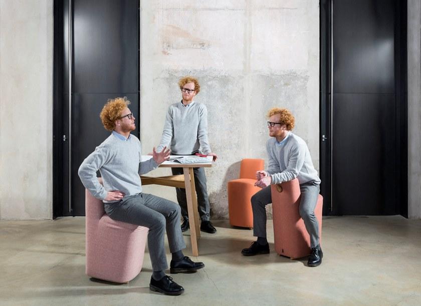 SOFTREND Стул-качалка с тканевой обивкой Creative corners sun-id-1494724 - Вид №6