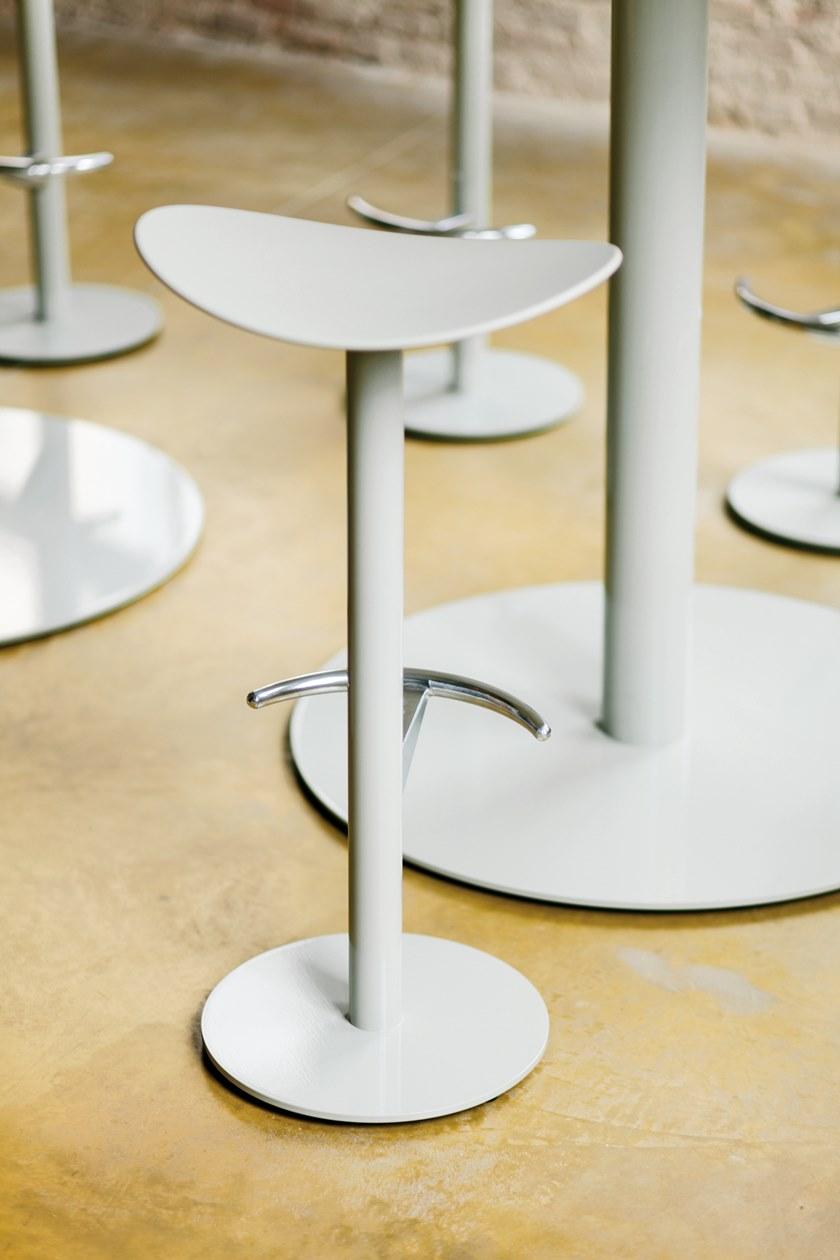 ENEA Низкий табурет из стали и полипропилена Coma sun-id-1462625 - Вид №2