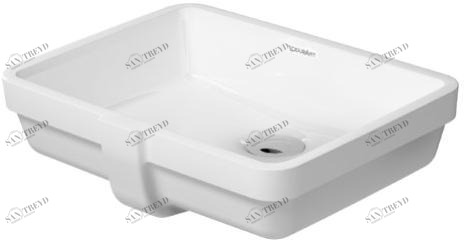 033043 Накладная раковина под столешницу  овальная Duravit Vero