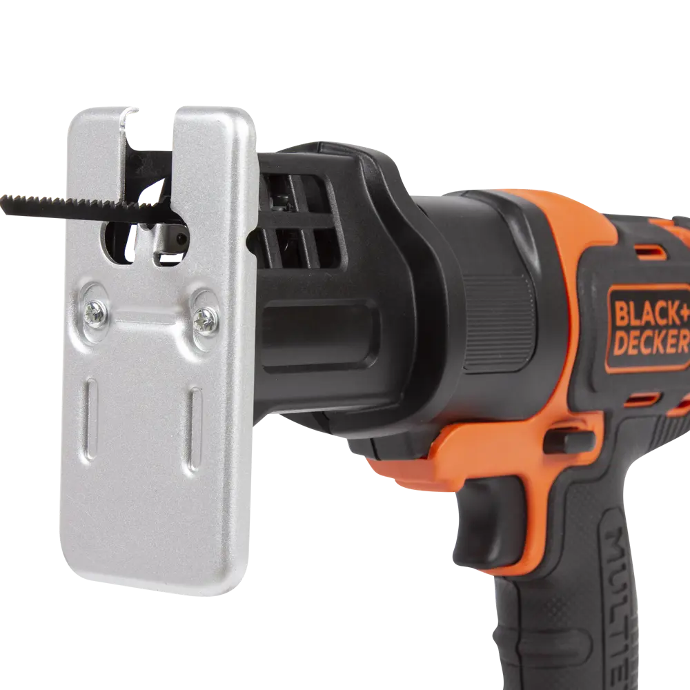 Дрель-шуруповерт аккумуляторная Black&Decker Multievo, 18 В Li-ion 2х1.5 Ач, набор универсальных насадок 82068921 STLM-2070097 BLACK + DECKER  - Вид №4