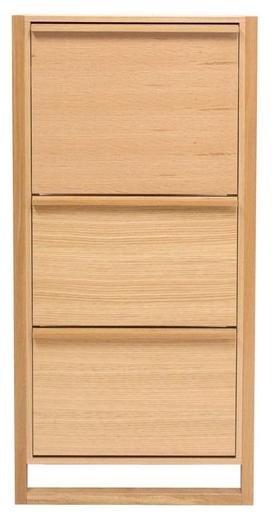 Woodman Обувной шкаф из фанерованной древесины Newest 121357101012  - Вид №1