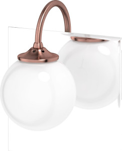 STI 625 Светильник для зеркала 40W 3SC STILMAR ANTIQUE COPPER