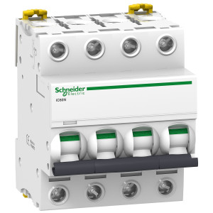 A9F75450 Автоматический выключатель Acti9 4P 50А (D) 6кА Schneider Electric Acti 9