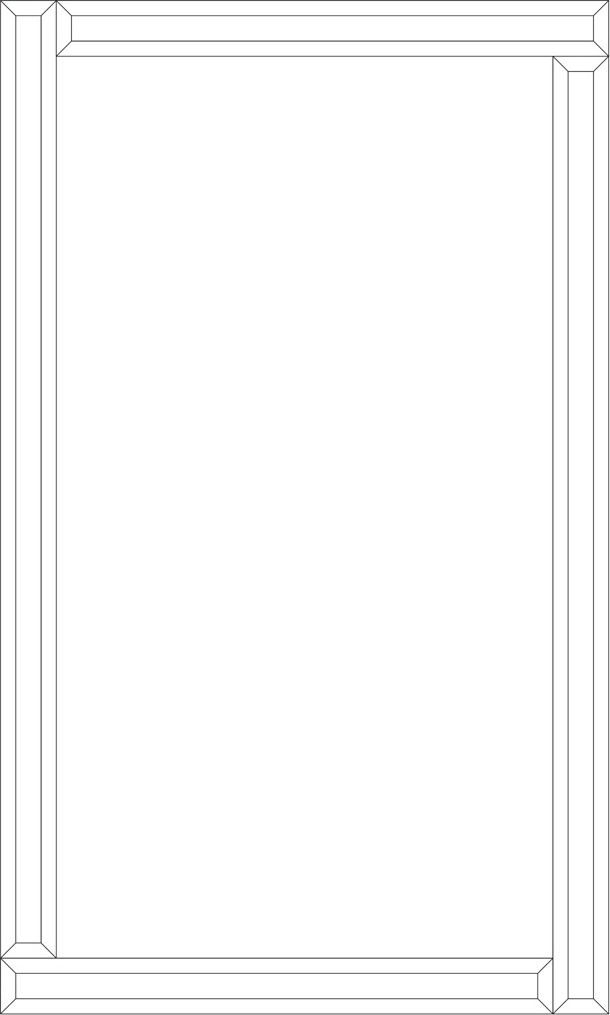 BY 0831 Зеркало с зеркальным обрамлением EVOFORM Style - Вид №1