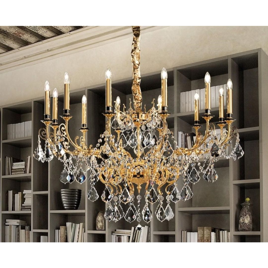 Masiero Odessa 14 90 люстра подвесная большая odessa1490 - Вид №1