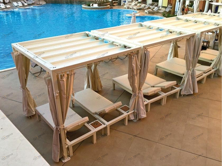 Sprech Отдельностоящая пергола со сдвижной крышкой Beach system sun-id-1413379
