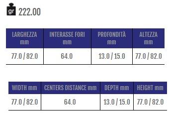 Cosma Встраиваемая ручка для мебели из замака  12635  - Вид №1