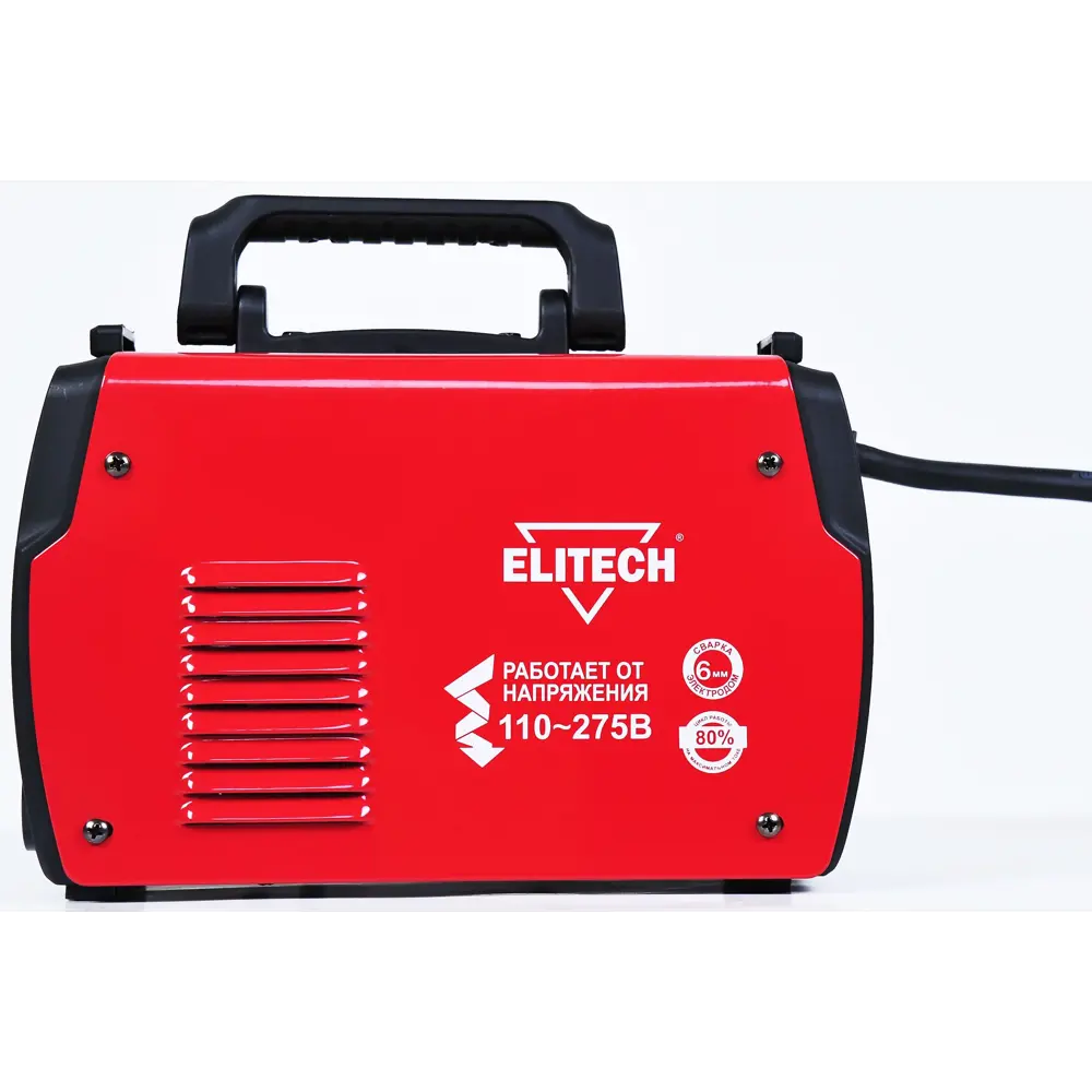Сварочный аппарат инверторный Elitech АИС 220Д E1703.015.00, 220 А, до 6 мм STLM-2154629 - Вид №8