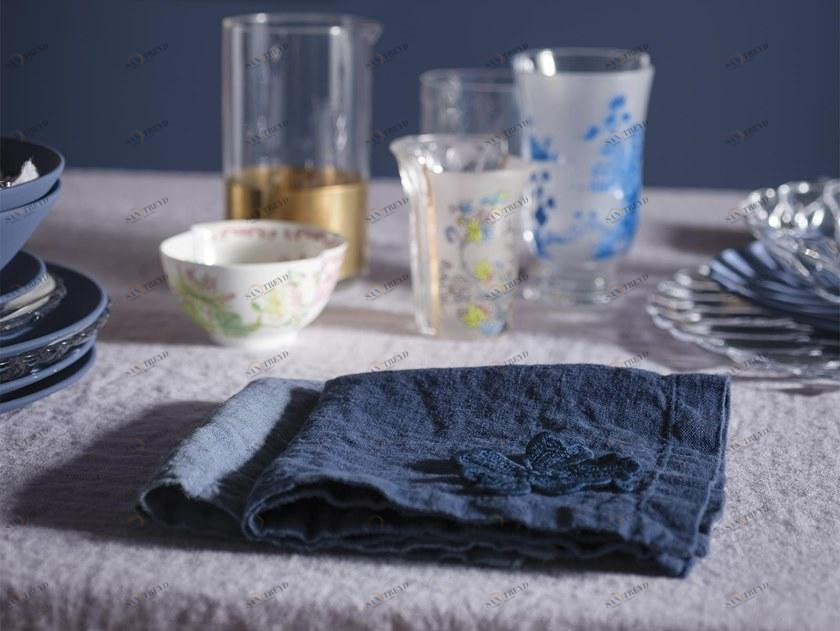 LA FABBRICA DEL LINO Льняная салфетка Decor sun-id-1451432