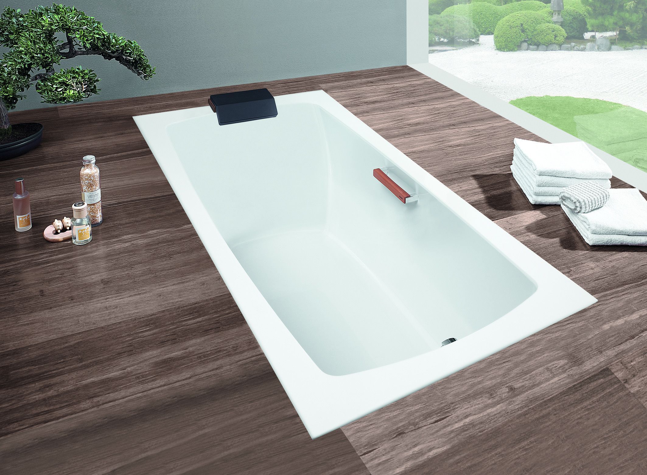 Утопленная акриловая прямоугольная ванна HOESCH Largo ARCH-00146194 - Вид №1