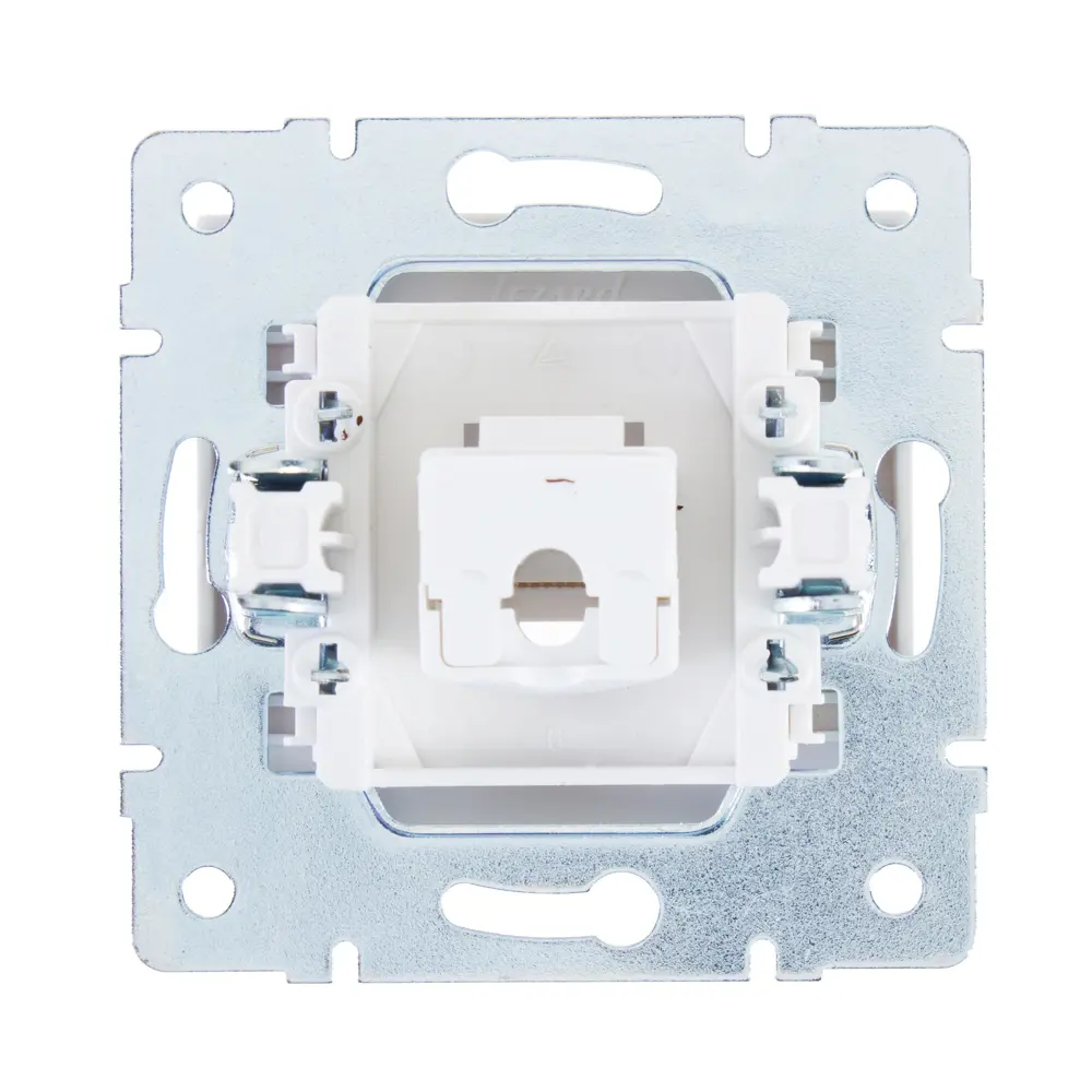 Розетка компьютерная встраиваемая Lezard Rain RJ45, цвет белый STLM-2046767 - Вид №3