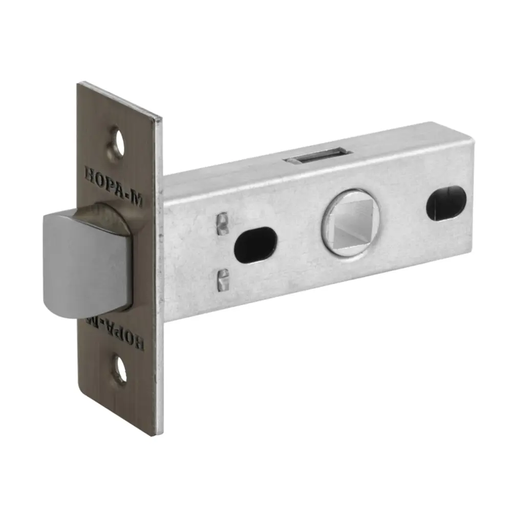 Защёлка межкомнатная С-45 69x57x25 мм цвет графит НОРА-М STLM-2094854