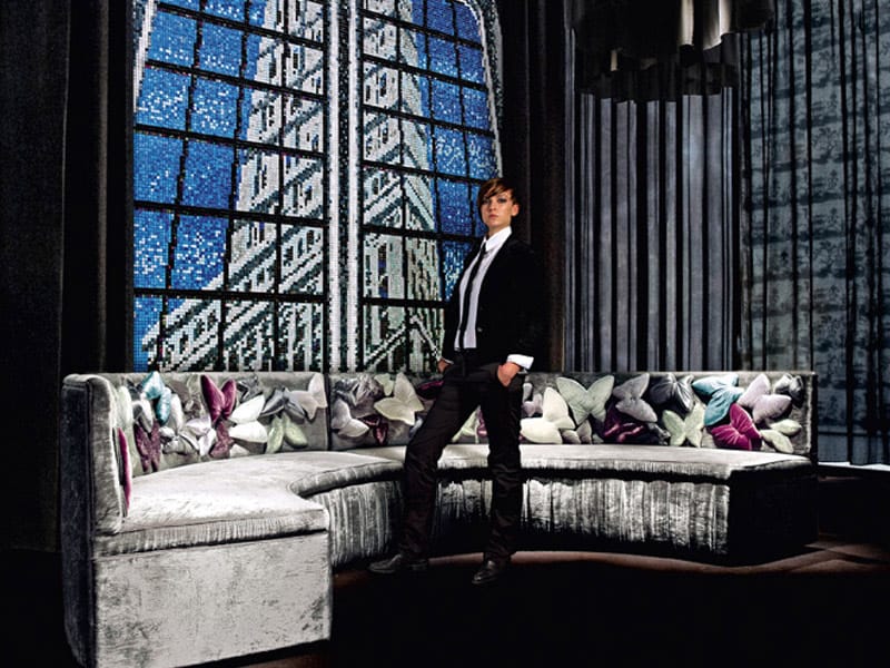 Бархатный диван Sicis NextArt ARCH-00131913 - Вид №3