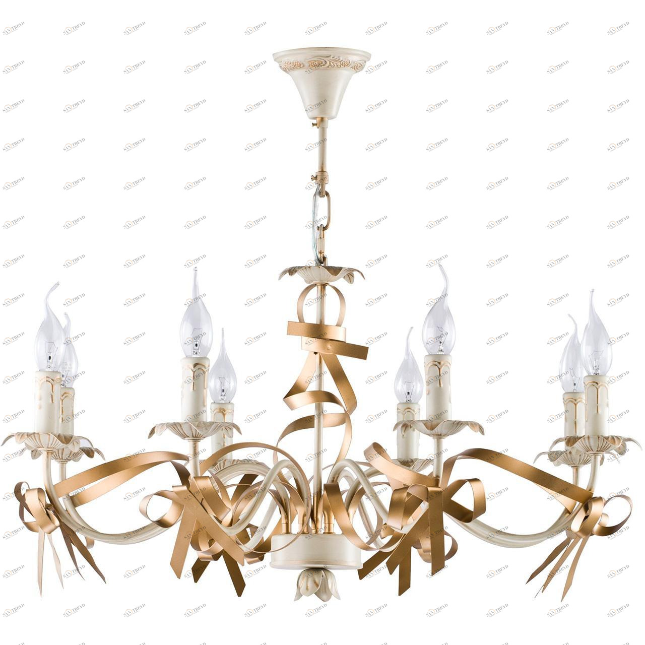 Подвесная люстра Freya Arco FR2045-PL-08-WG FREYA ARCO 186102 Золотой