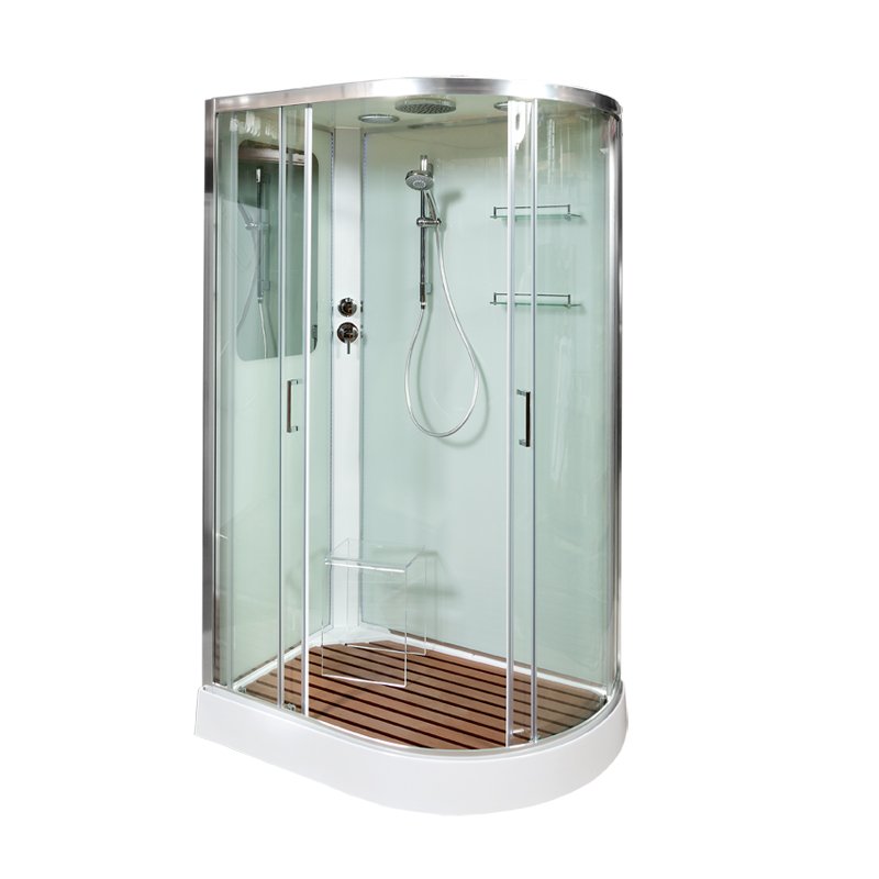 L 809 с гм. и эл. BLACK Душевая кабина DETO Серия L А102 L стандартная - Вид №4