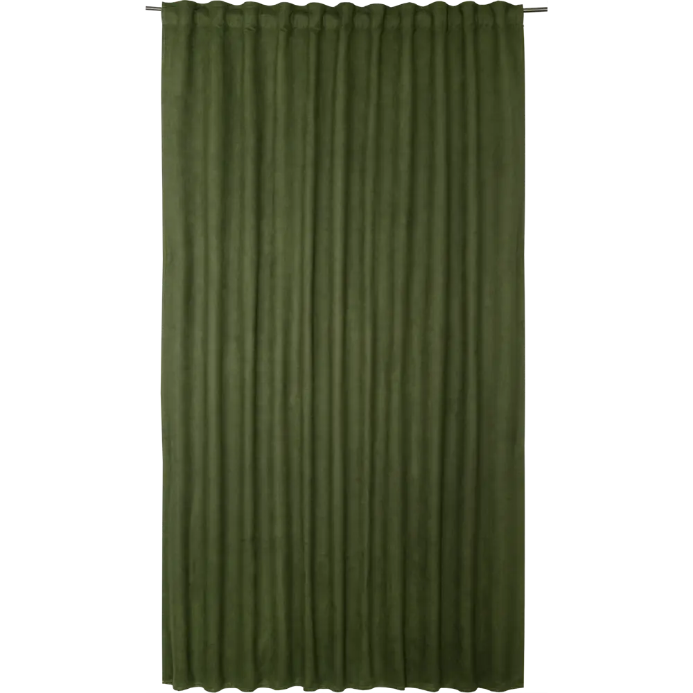 Штора на ленте со скрытыми петлями Manchester Forest, 200x280 см, цвет тёмно-зелёный 82314581 STLM-2198341 INSPIRE 