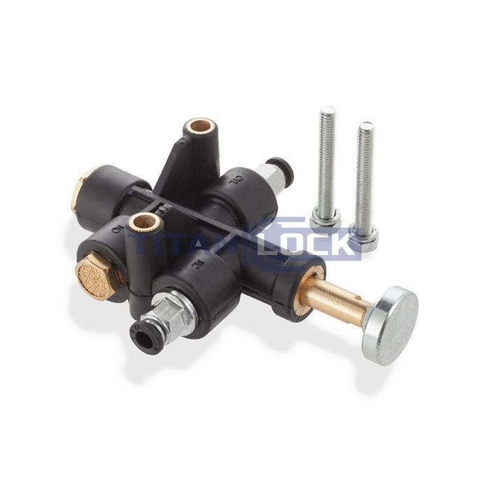 Интерлок для пневмопереключения отвода ПВС, алюминий, TL400INTP TITAN LOCK  - Вид №1