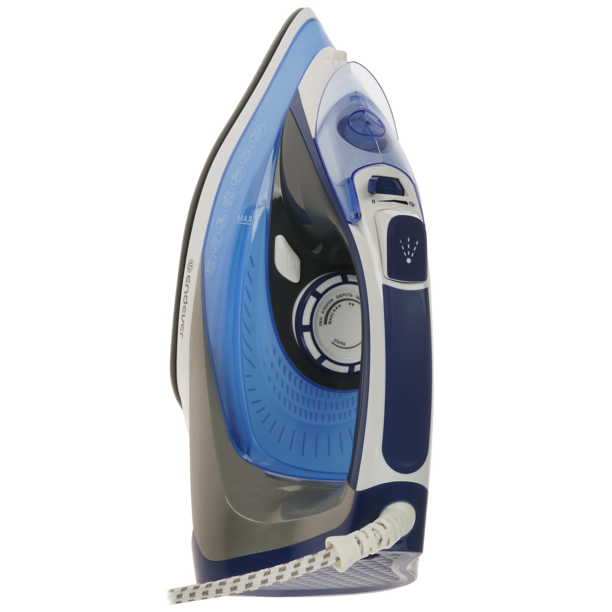 9912313 Утюг Endever Delta-217 синий STDN-0091321