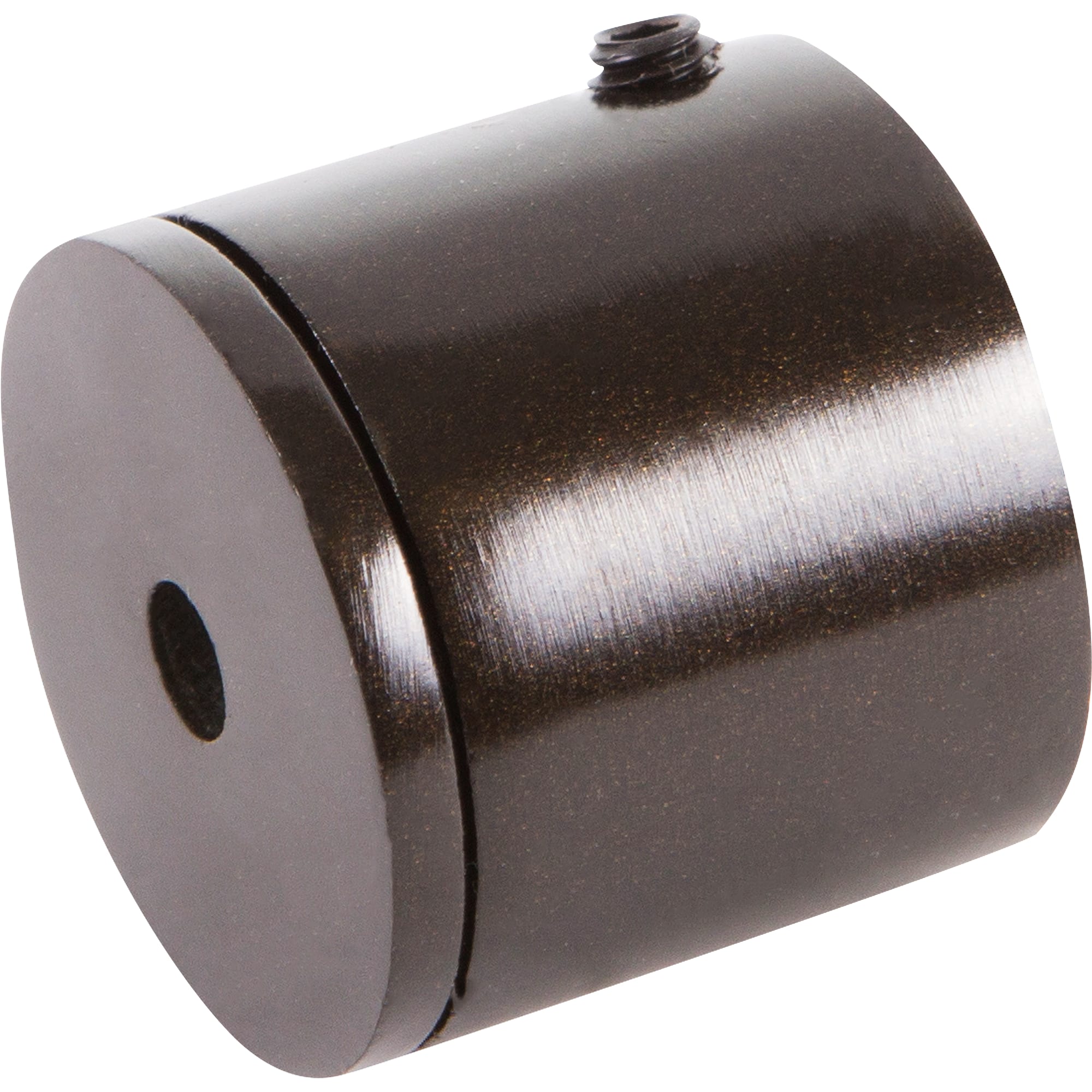 82088854 Держатель торцевой, металл, цвет венге, 2 см Santreyd 