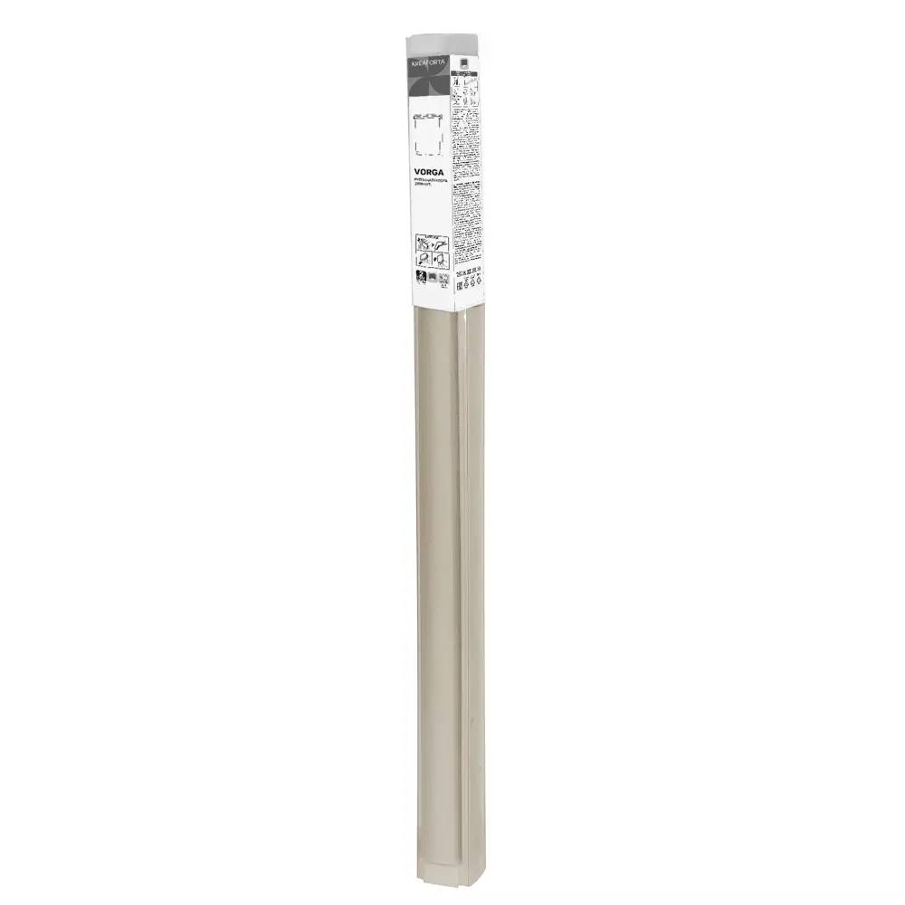 Штора рулонная блэкаут KREAFORTA Vorga 60x160 см серая STLM-2135858 - Вид №9