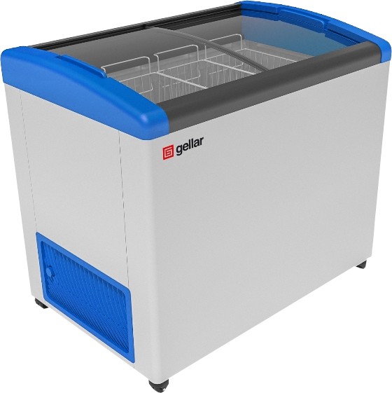 1109659 Морозильный ларь Frostor Gellar FG 350 E белый, синий STDN-0013552