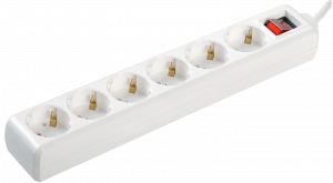 WYP10-16-06-03-ZK-N Удлинитель у06к-выкл. 6 мест 2р+pе/3метра 3х1мм2 16а/250 ITK