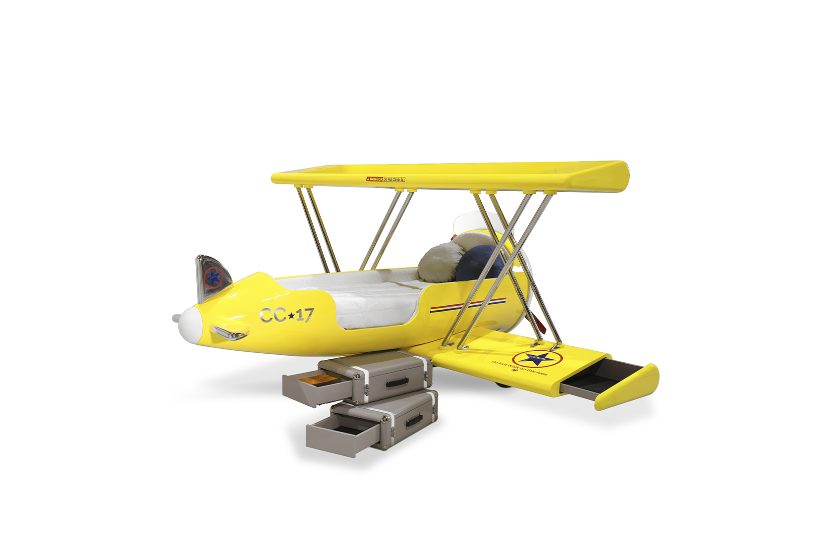 CIST770 Детская кровать самолет Самолет Sky B Circu  - Вид №4