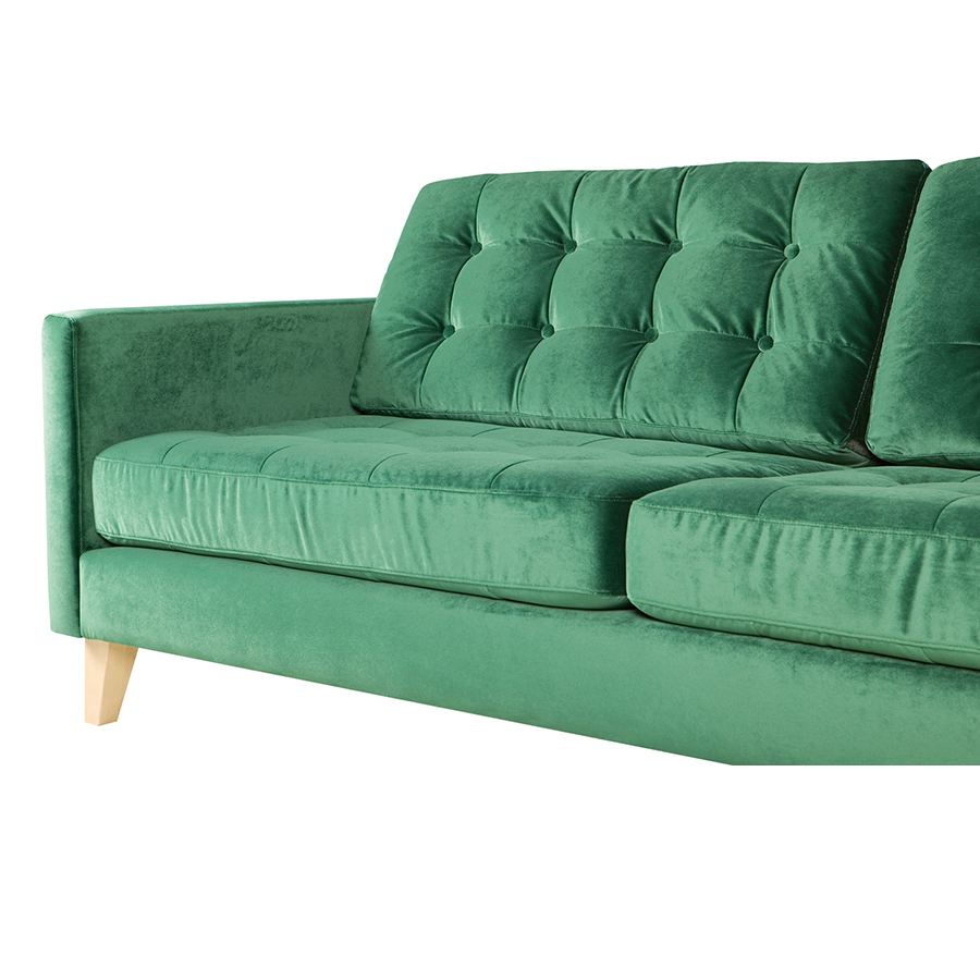 Диван Kalle, трехместный, зеленый Sits S1297 - Вид №11