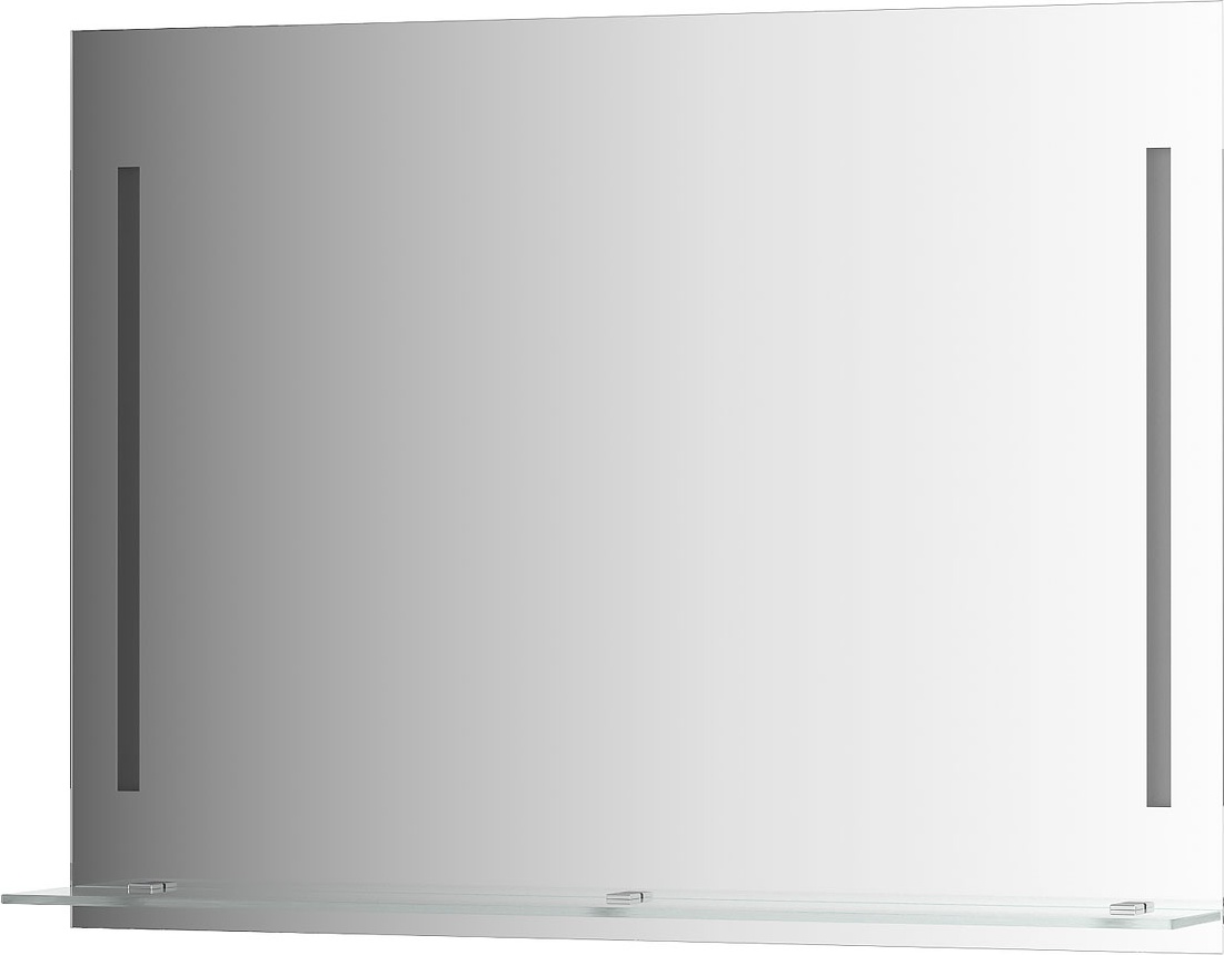 BY 2166 Зеркало с полочкой 100 cm с 2-мя встроенными LED-светильниками 11 W EVOFORM Ledline-S
