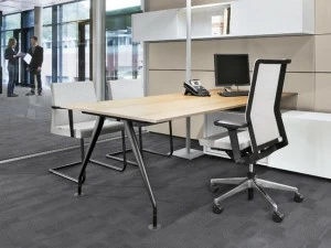 BENE Прямоугольный письменный стол из меламина Consult