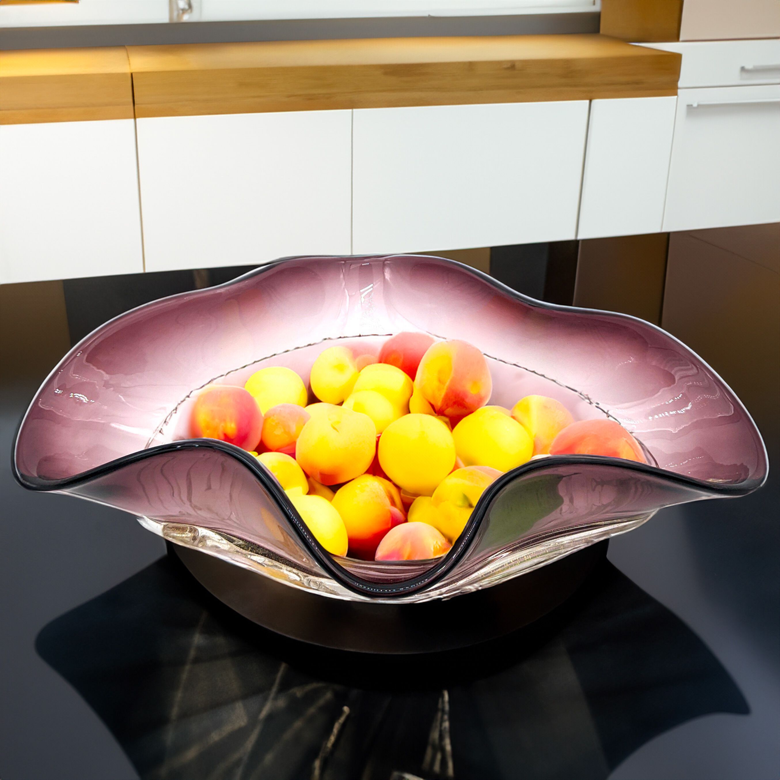 Центральные элементы из муранского стекла ручной работы YourMurano Wired Bowls ARCH-00076699 - Вид №2