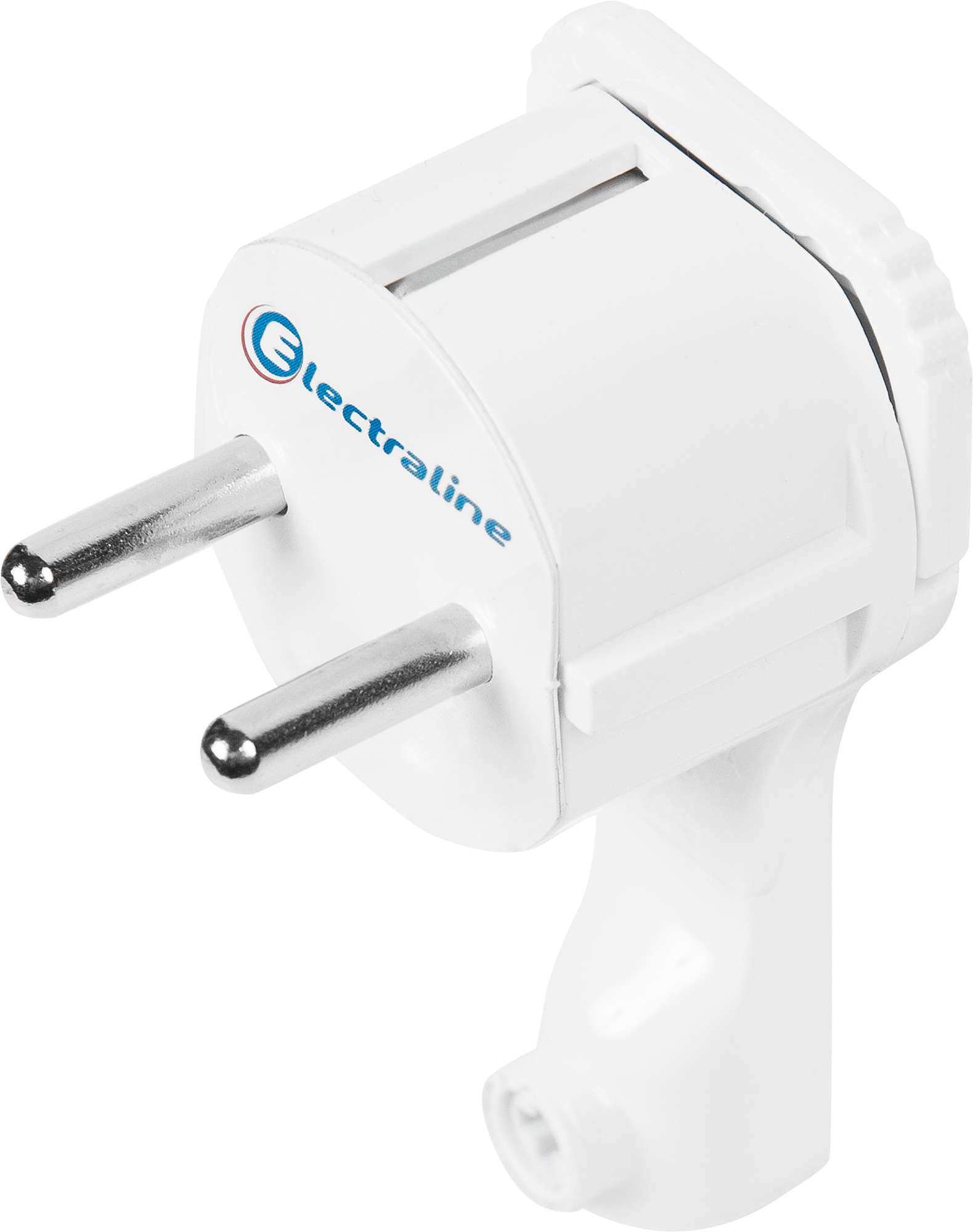 Вилка ELECTRALINE для скрытого монтажа за мебелью с заземлением 82924112 STLM-0037970