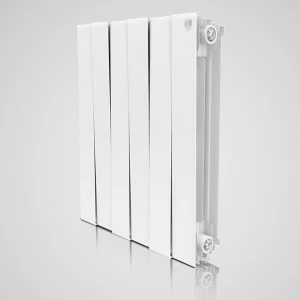 Радиатор биметаллический Royal Thermo PianoForte Bianco Traffico (белый)  - 6 секций