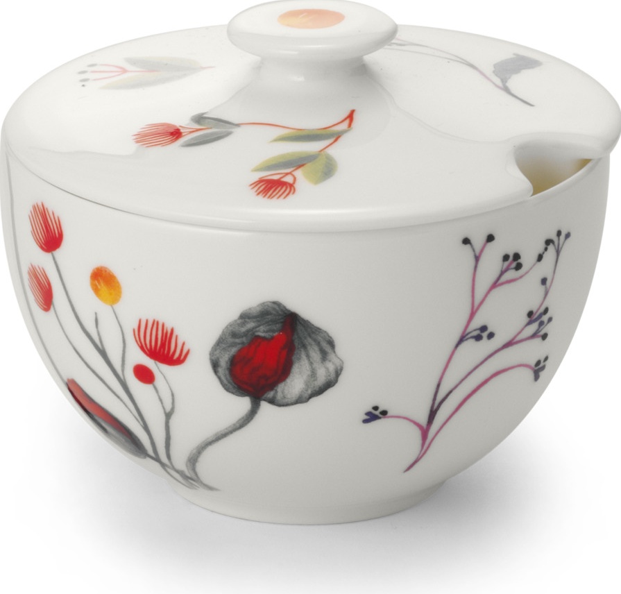 10639908 Dibbern Сахарница Dibbern "Райский сад" 250мл Фарфор 