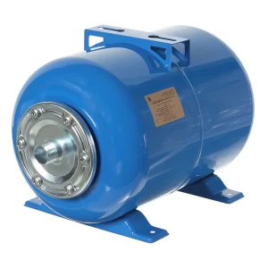 Гидроаккумулятор горизонтальный 24 л Тополь1" синий