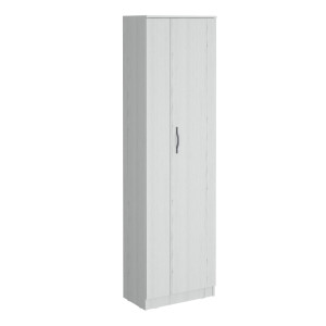 90638499 Шкаф распашной 60x210x35.5 см ЛДСП цвет молокай STLM-0319819 МЕБЕЛЬНАЯ ФАБРИКА 1+1