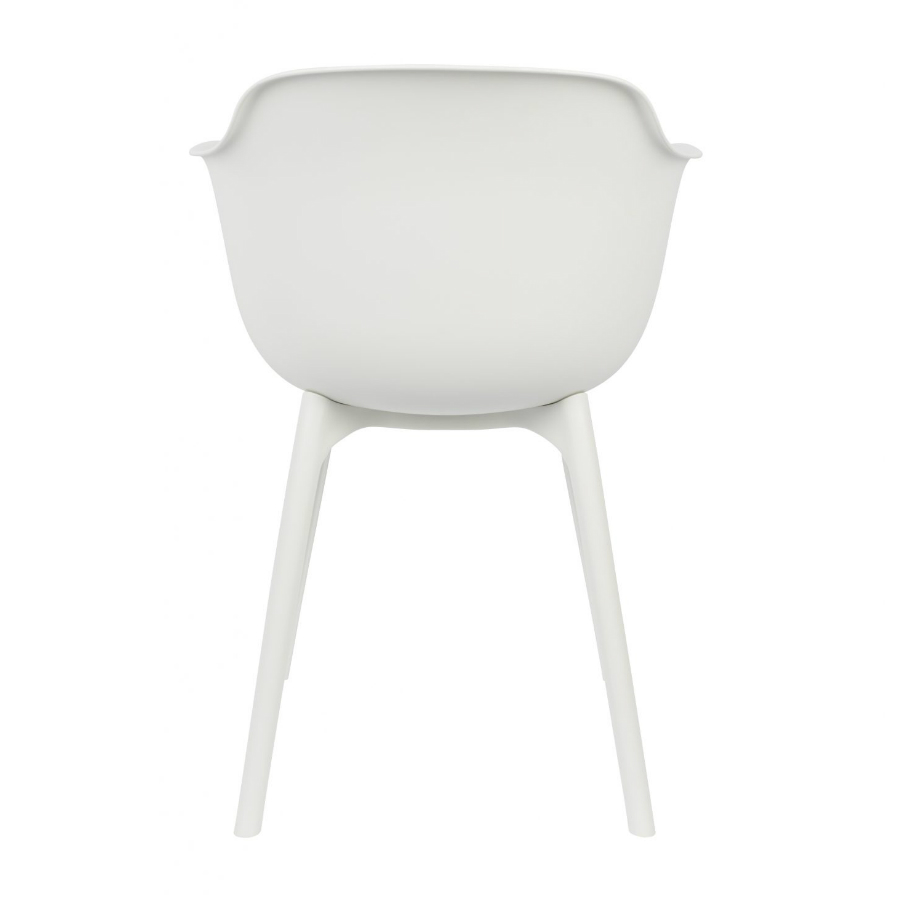 Кресло Mae, белое White Label Living 1200163 - Вид №9