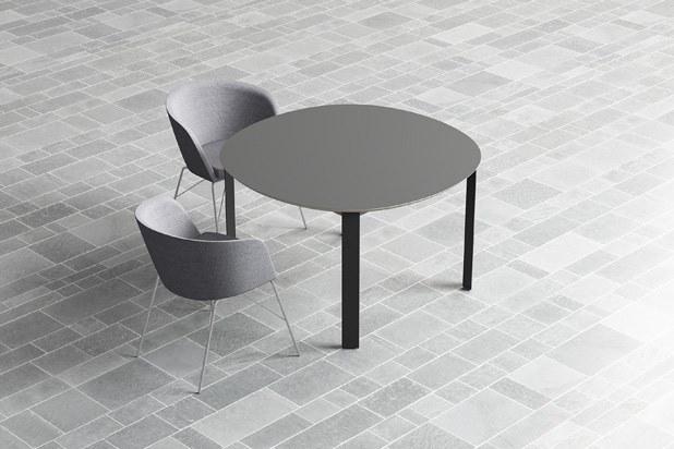 Capdell Круглый стол из бука Pla sun-id-1348988 - Вид №3