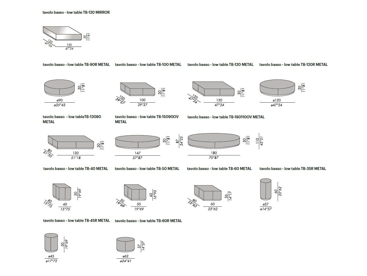 Латунный овальный низкий журнальный столик Meridiani BELT ARCH-00097976 - Вид №5