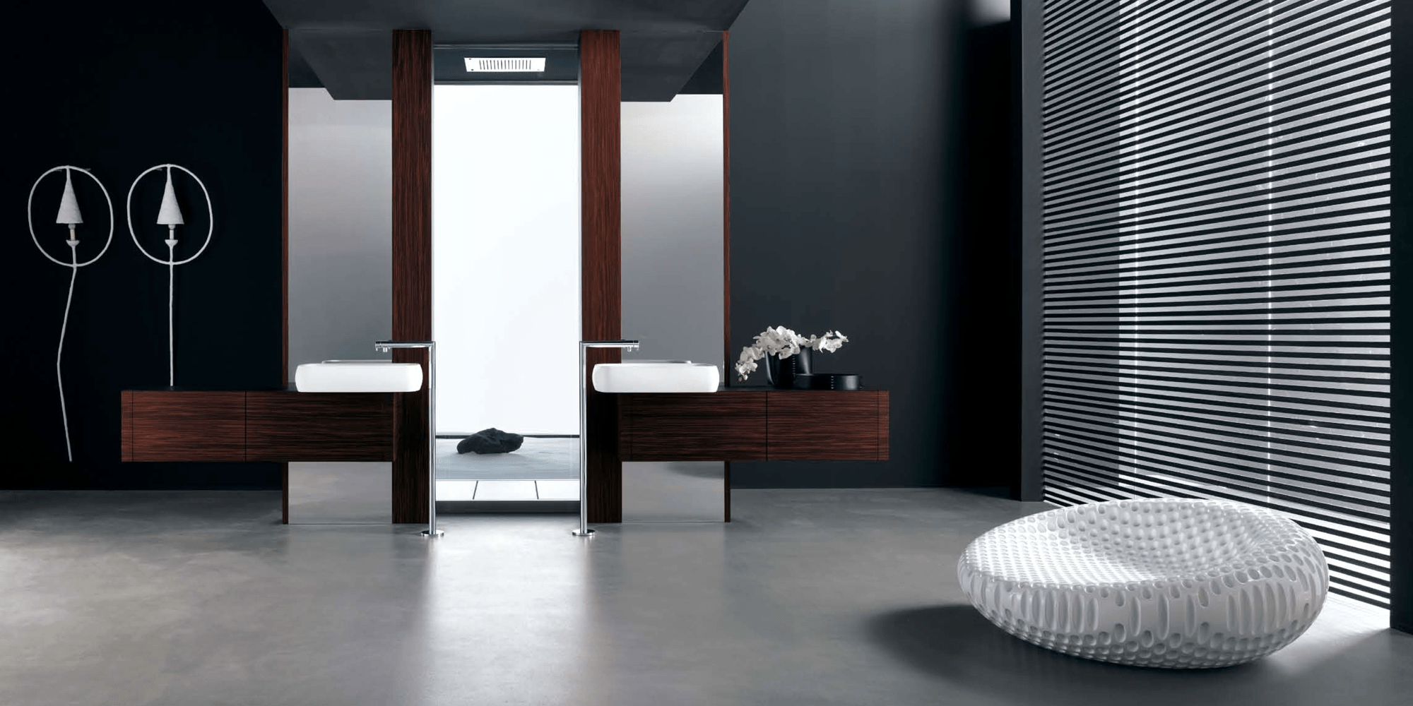 9851 Встроенная раковина под столешницу овальная MILLDUE  - Вид №1