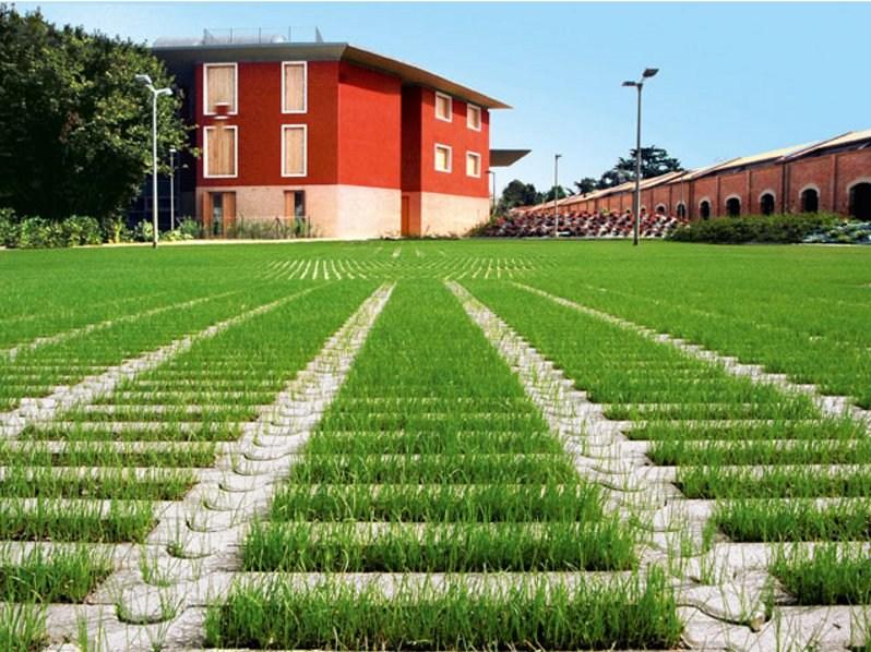 CEDA Бетонная решетка, покрытая травой sun-id-1355971 - Вид №2