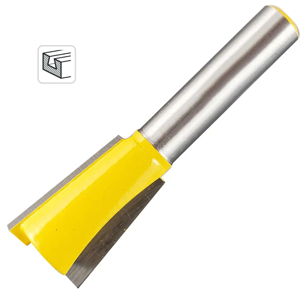 Фреза по дереву пазовая ласточкин хвост 553380 15.8x22 мм хвостовик 8 мм Santreyd STLM-2064400