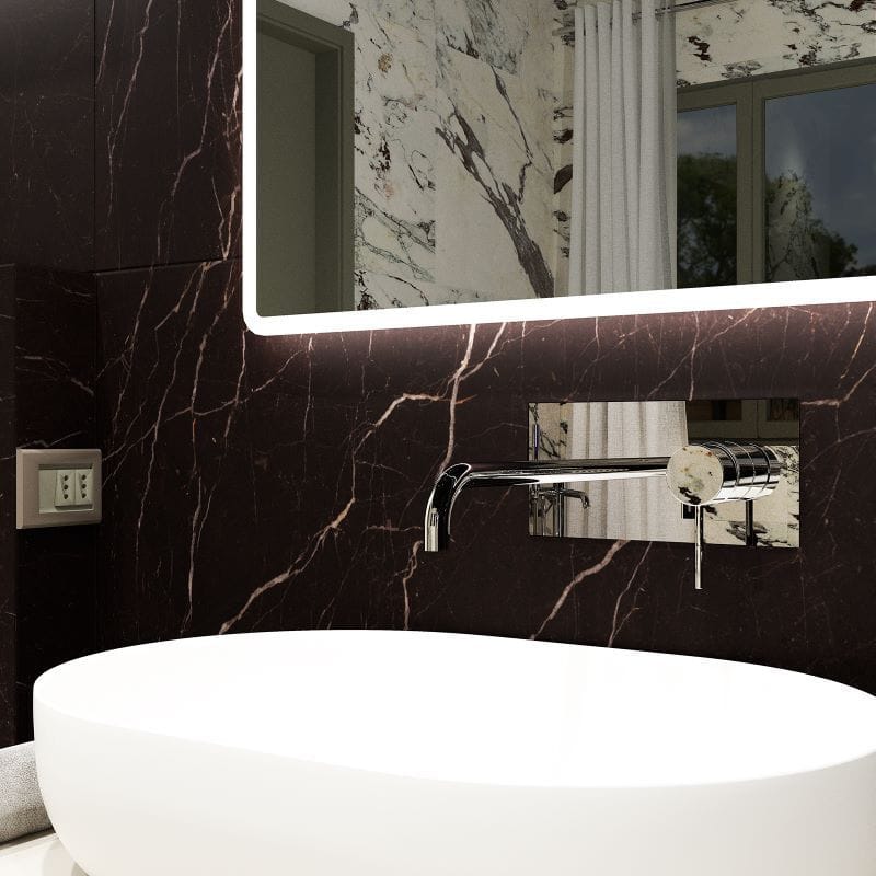 Смеситель для раковины из хромированной латуни Ercos Viktor ARCH-00126163 - Вид №2