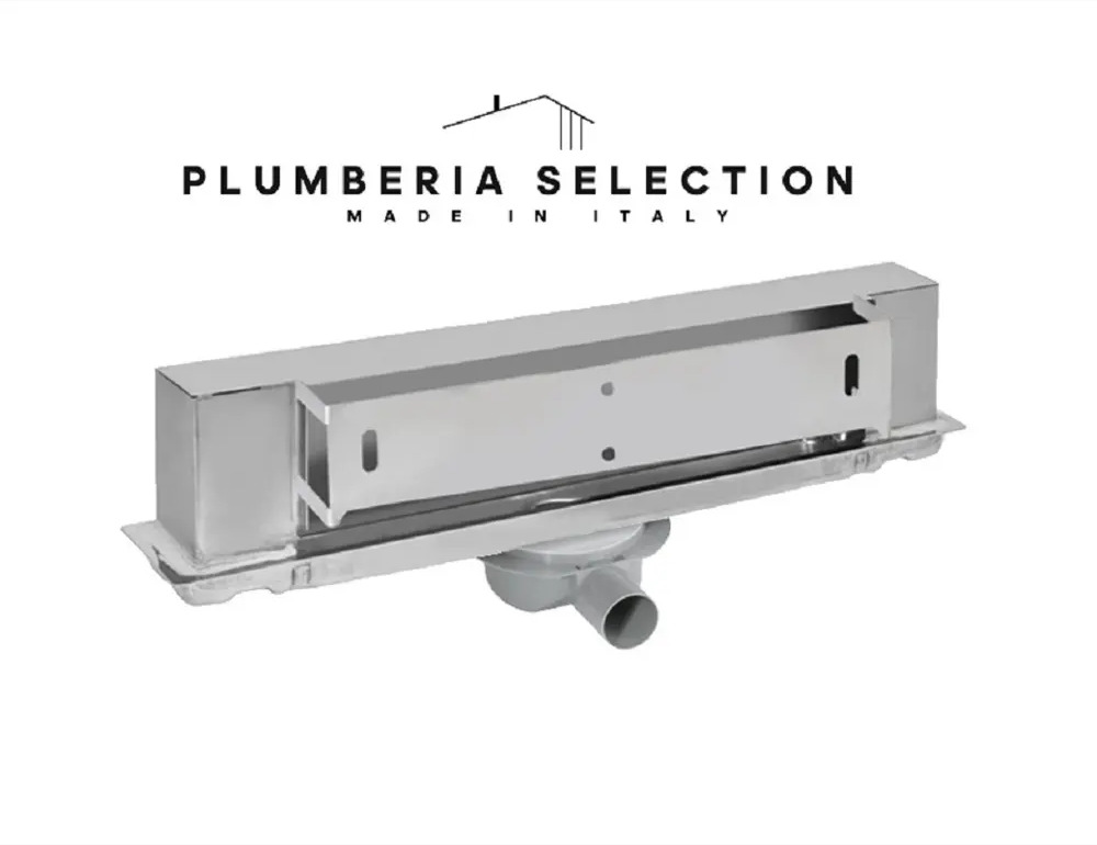 91722380 Трап для душа Plumberia selection PSWT60 комбинированный затвор 6x60 см нержавеющая сталь STLM-0800726